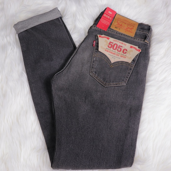 Levi's Denim - VTG Levi 505C Knee Ripped Straight Leg Jeans Sz 28